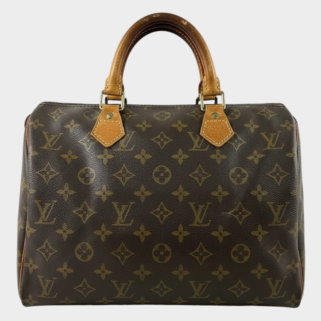 Louis Vuitton Speedy 30 Mini Boston Bag, M41526 SP0874, Monogram Brown Leather