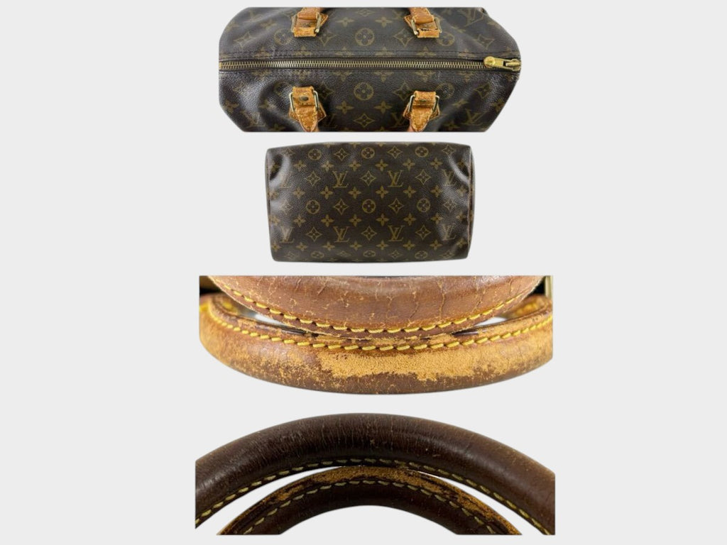 Louis Vuitton Speedy 30 Mini Boston Bag, M41526 SP0874, Monogram Brown Leather