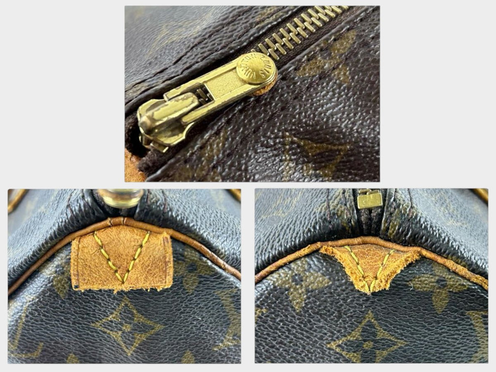 Louis Vuitton Speedy 30 Mini Boston Bag, M41526 SP0874, Monogram Brown Leather