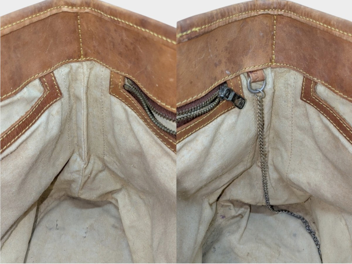 LOUIS VUITTON / VI864 Louis Vuitton Monogram Bucket PM Tasche Brown