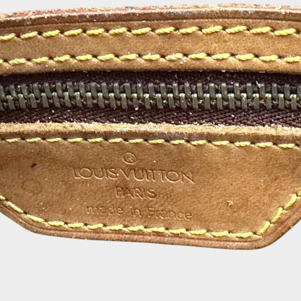 Louis Vuitton Petite Bucket Shoulder Bag Monogram Tasche