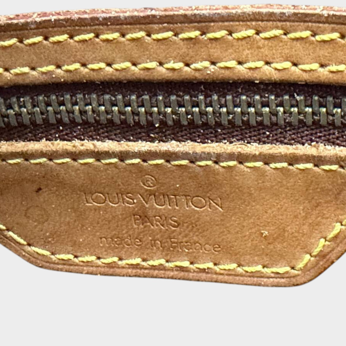 Louis Vuitton Petite Bucket Shoulder Bag Monogram Tasche
