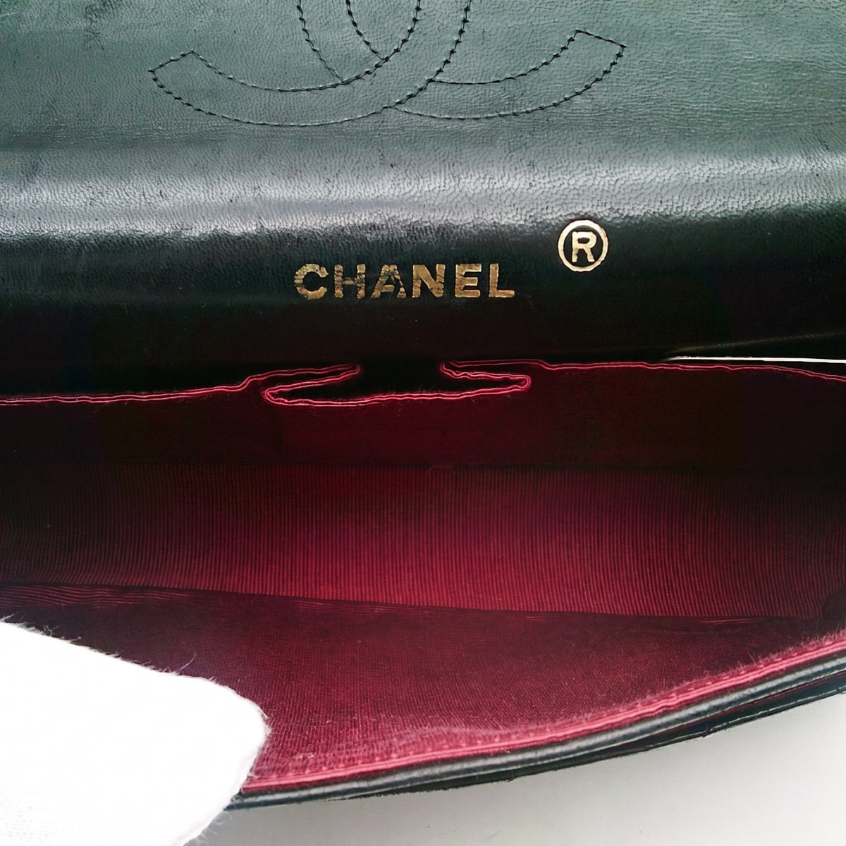 Chanel Matelassé 25 Double Flap Shoulder Bag Vintage Tasche