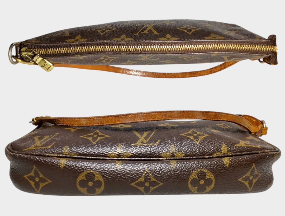 Pochette Accessoires M51980 Accessory Pouch Handbag Monogram Made in France Women's◆Louis Vuitton