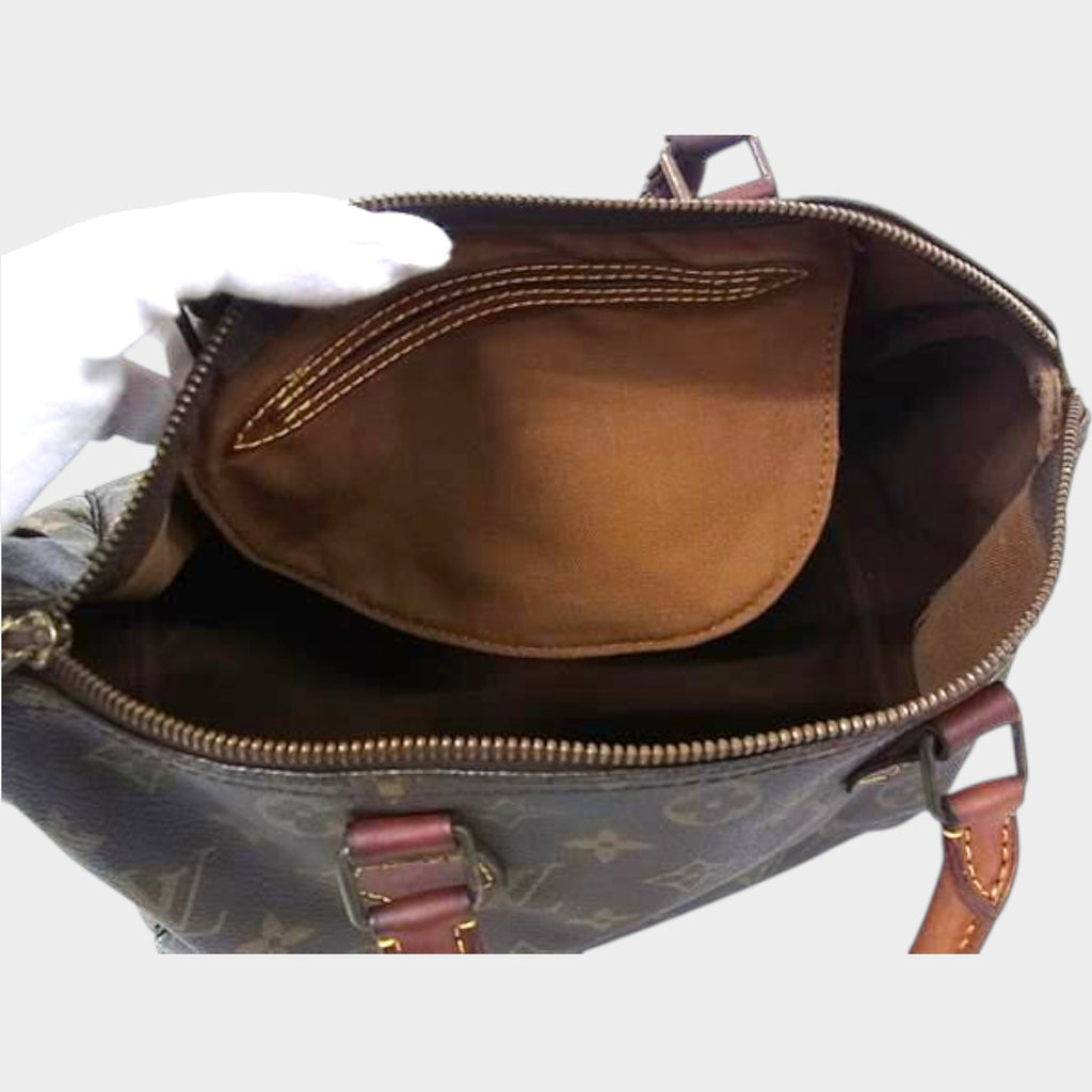 LOUIS VUITTON M41526 Monogram Speedy 30 Handbag Tote Bag Women's Brown