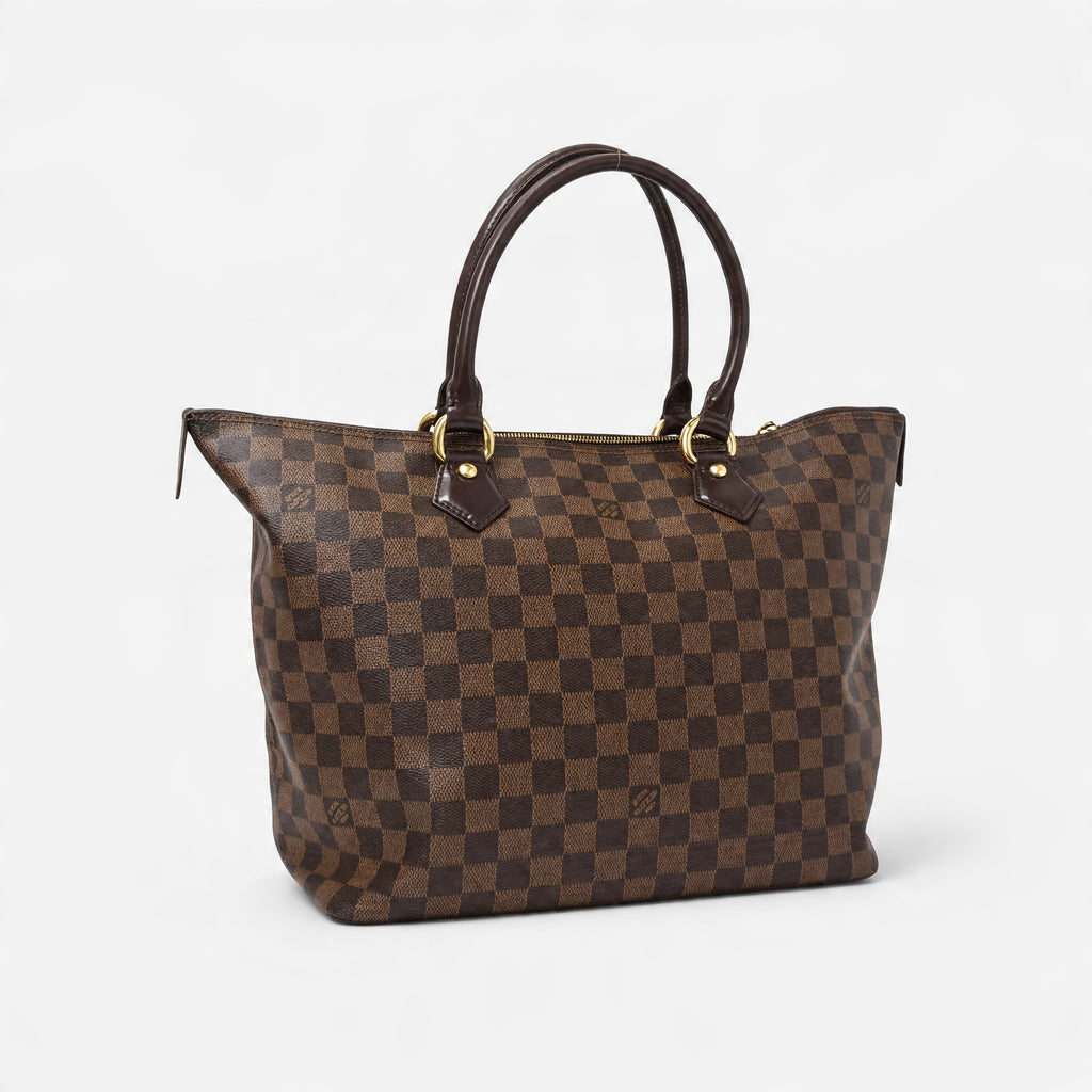LOUIS VUITTON N51182 Damier Saleya MM Handbag Tote Bag Tasche