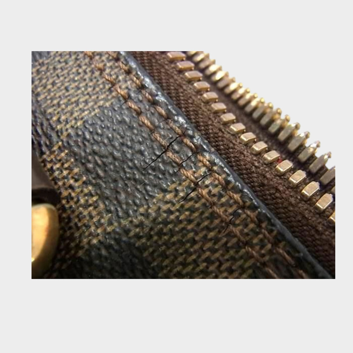 LOUIS VUITTON N51182 Damier Saleya MM Handbag Tote Bag Tasche