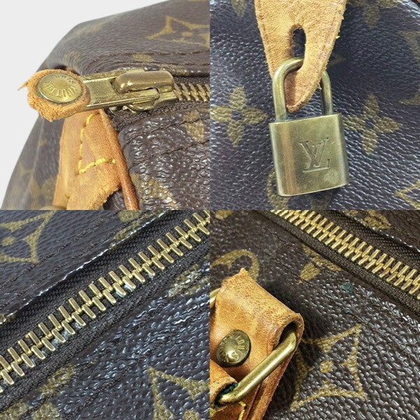 LOUIS VUITTON Monogram Speedy 30 M41526 Mini Boston Bag Handbag