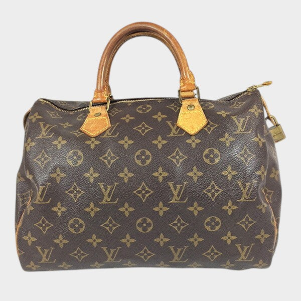 LOUIS VUITTON Monogram Speedy 30 M41526 Mini Boston Bag Handbag