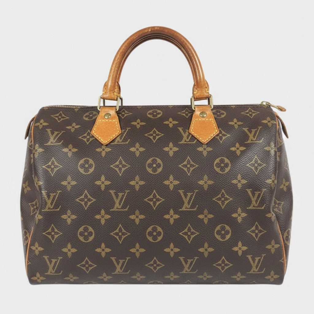 LOUIS VUITTON Monogram Speedy 30 M41526 Mini Boston Bag Handbag