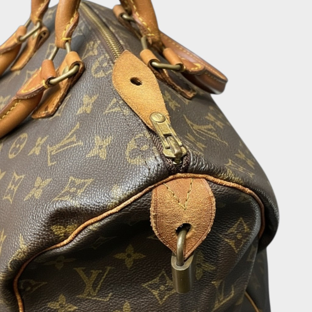 Louis Vuitton Monogram Speedy 35 M41524 Bag Handbag Women's