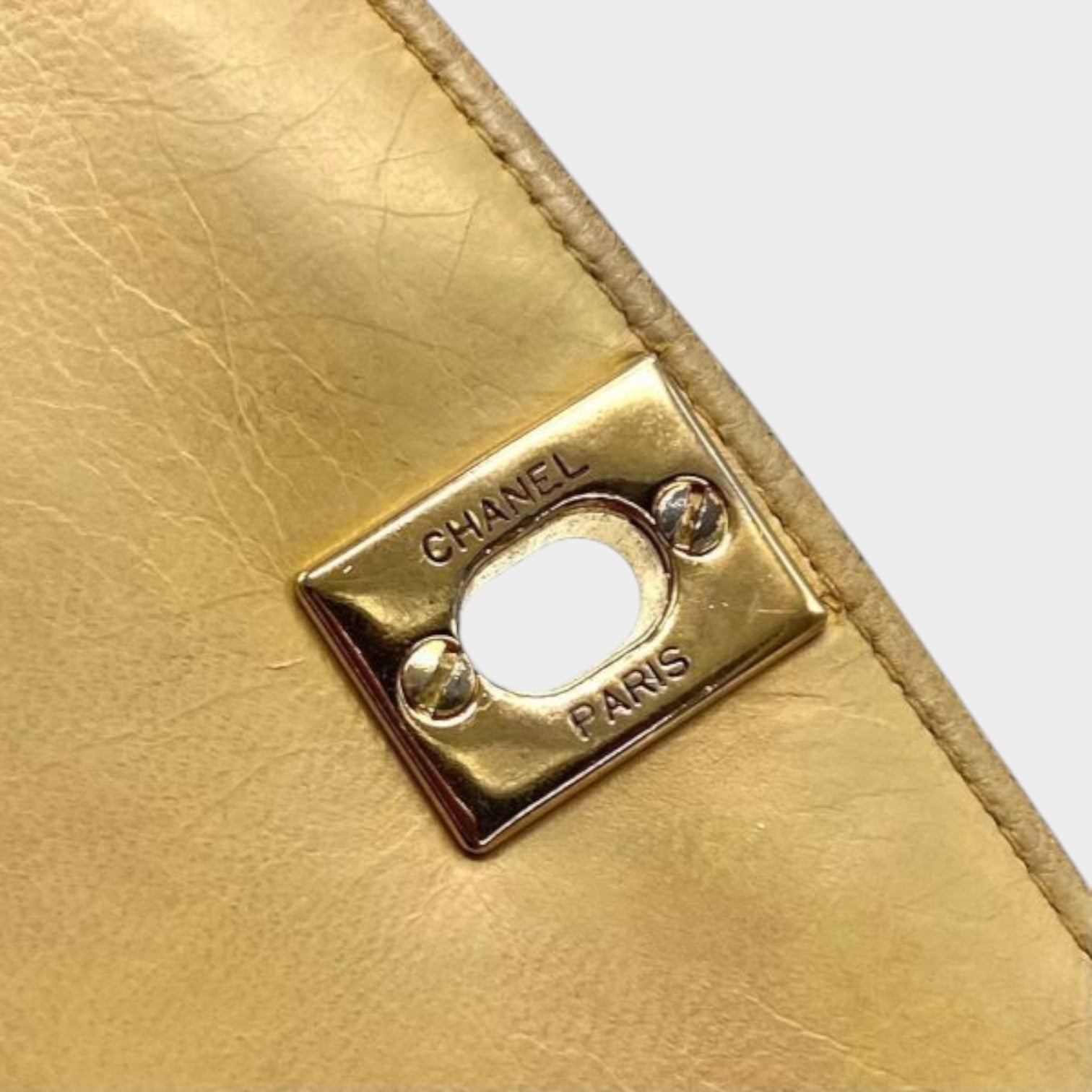 CHANEL Diana Coco Mark Matelassé Lambskin Chain Shoulder Tasche