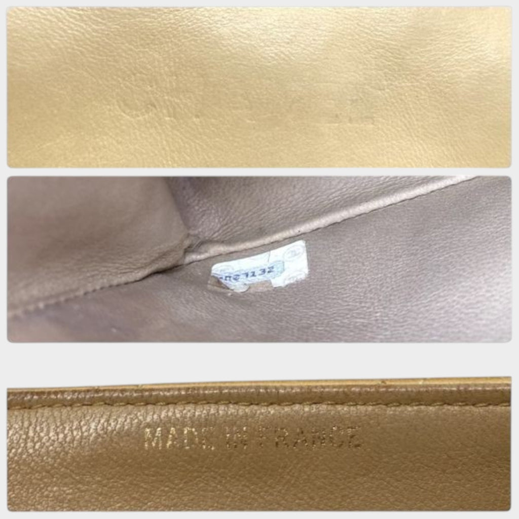 CHANEL Diana Coco Mark Matelassé Lambskin Chain Shoulder Tasche