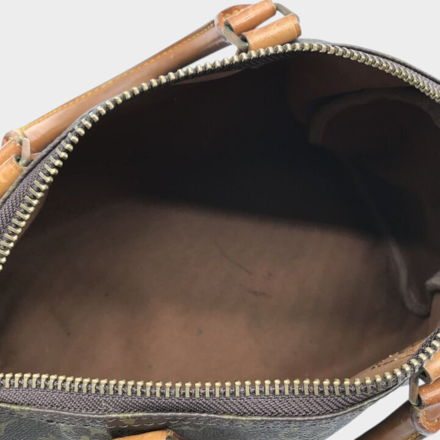 Excellent Condition LOUIS VUITTON Monogram Speedy 35 Handbag Boston Bag PVC Leather Brand Bag Women's