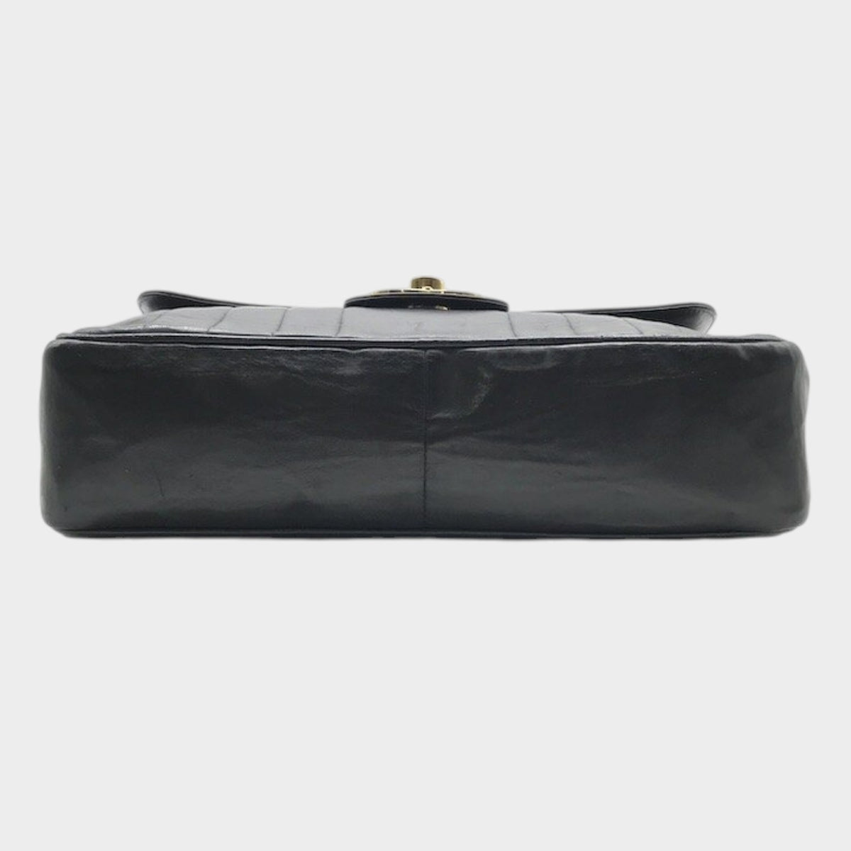 Excellent Condition CHANEL Coco Mark Mademoiselle Turnlock Leather Tasche
