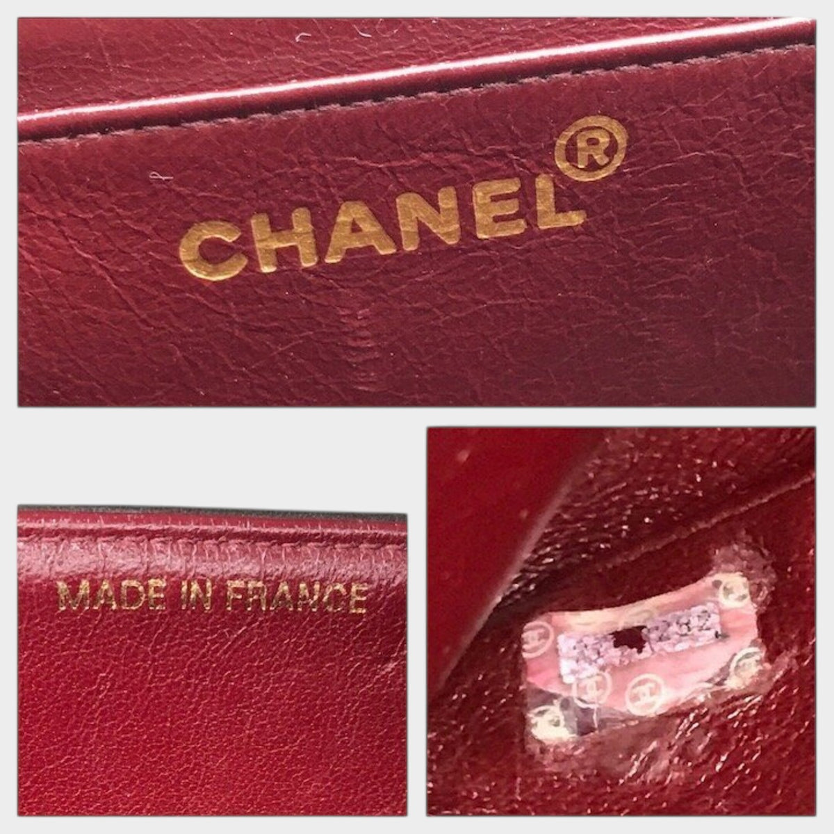 Excellent Condition CHANEL Coco Mark Mademoiselle Turnlock Leather Tasche