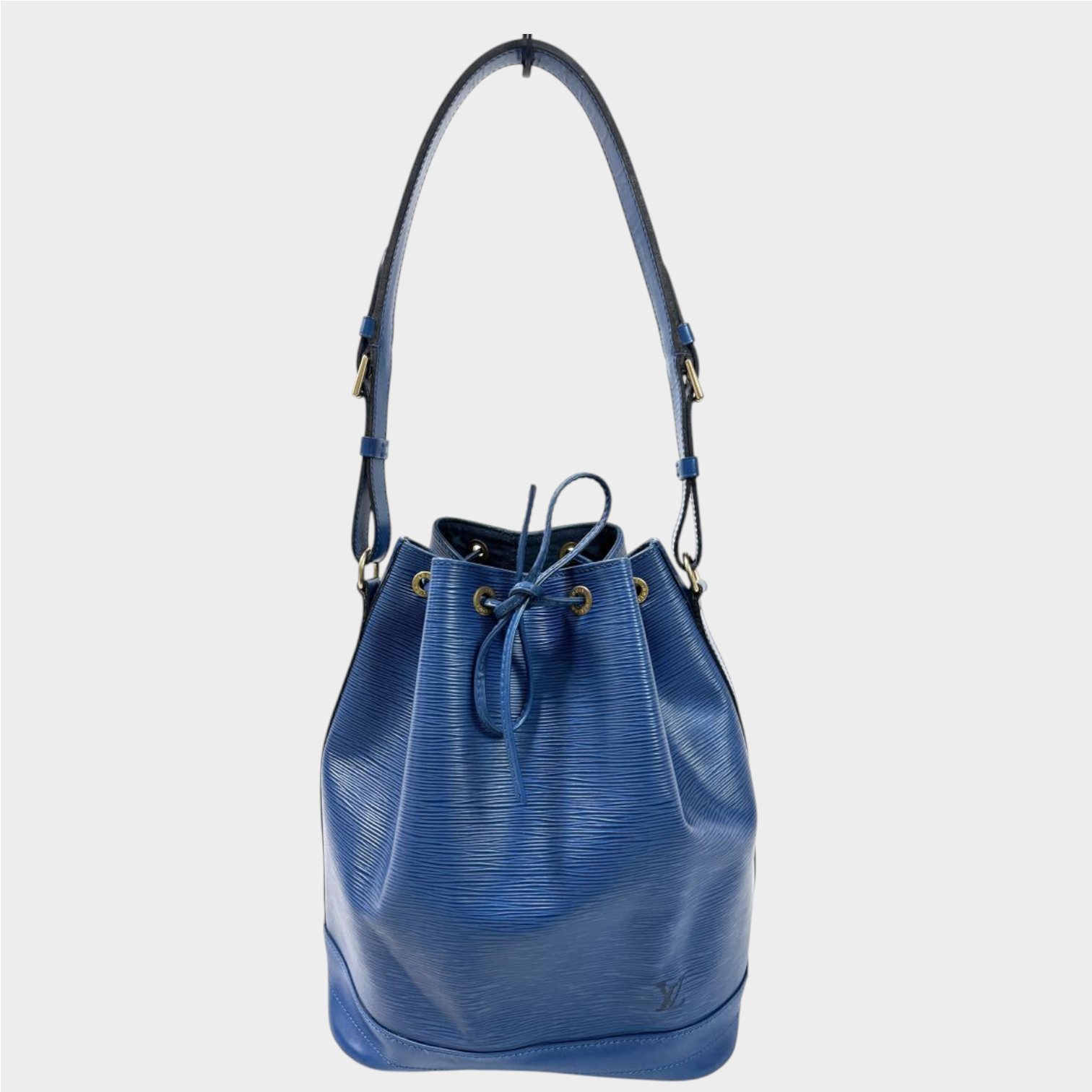 Excellent Condition】Louis Vuitton Epi Noe Shoulder Bag, Drawstring, Toledo Blue M44005 /623-5
