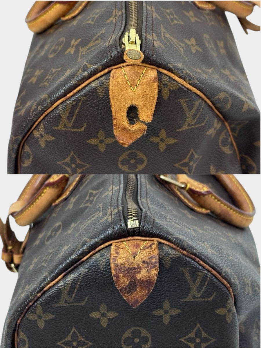 Louis Vuitton Monogram Mini Boston Speedy 40 M41522 with Key