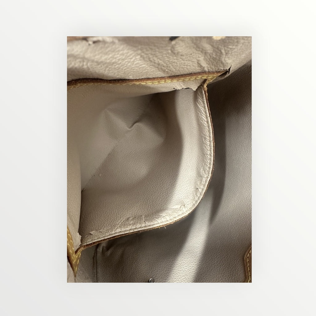 Louis Vuitton Bucket GM M42236 FL1001 Tote Bag PVC Coated Canvas Leather Monogram