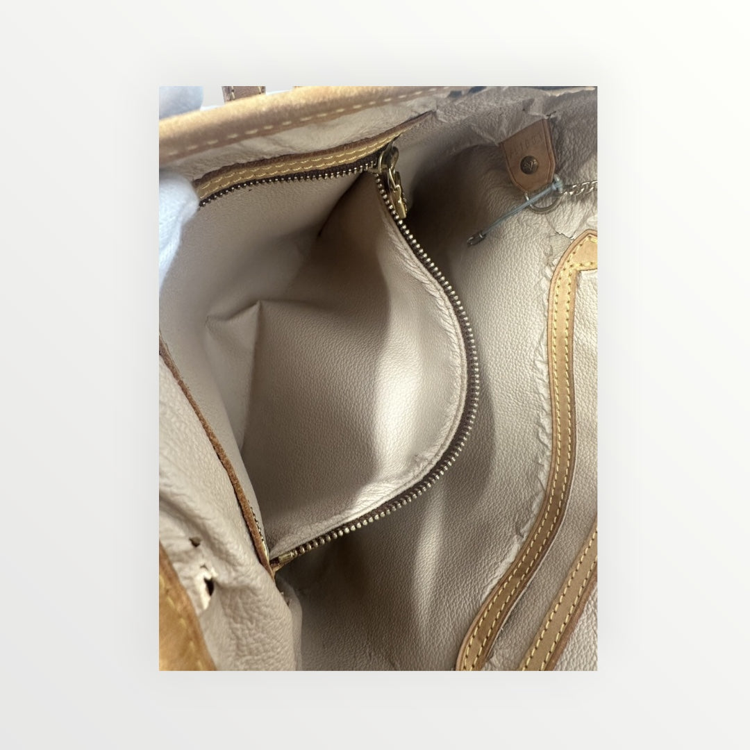 Louis Vuitton Bucket GM M42236 FL1001 Tote Bag PVC Coated Canvas Leather Monogram
