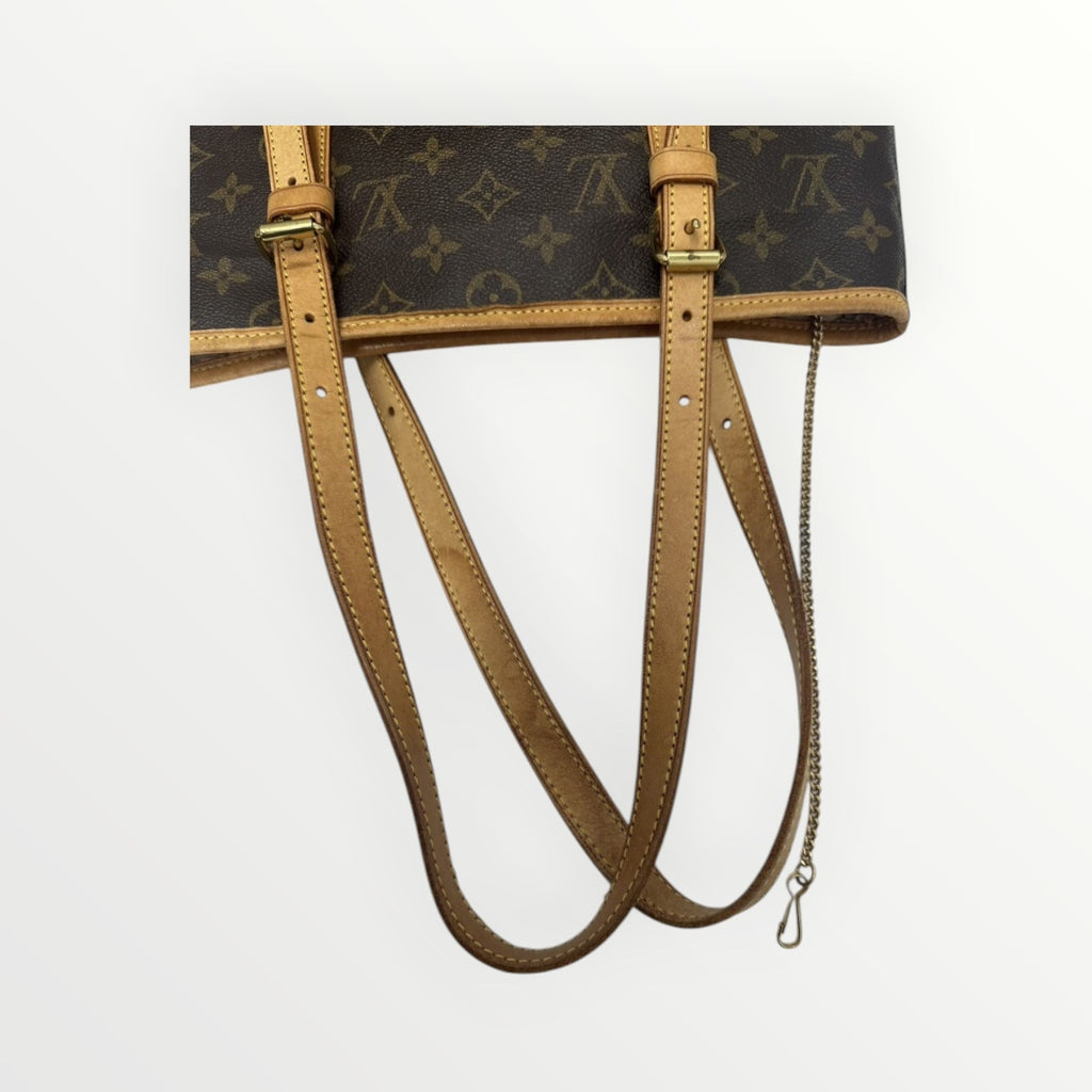 Louis Vuitton Bucket GM M42236 FL1001 Tote Bag PVC Coated Canvas Leather Monogram