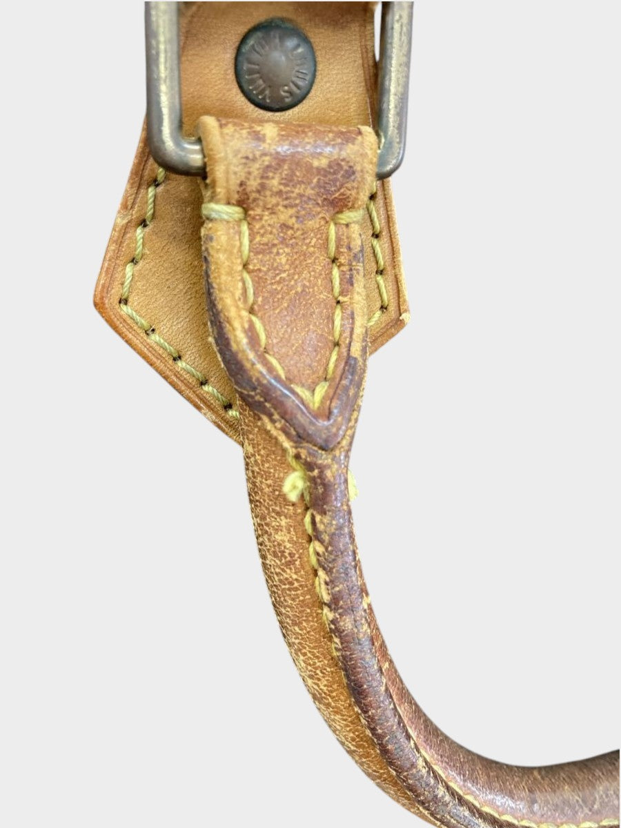 LOUIS VUITTON Monogram Handbag Speedy 30 SP0924 Padlock Brown Vintage