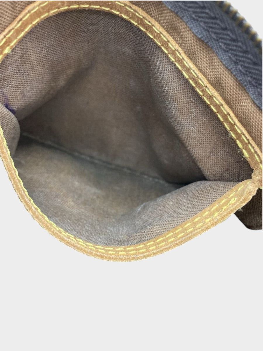 LOUIS VUITTON Monogram Handbag Speedy 30 SP0924 Padlock Brown Vintage