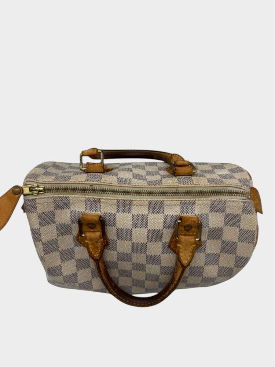 Louis Vuitton Damier Azur Speedy 25 Handtasche P3672 Tasche