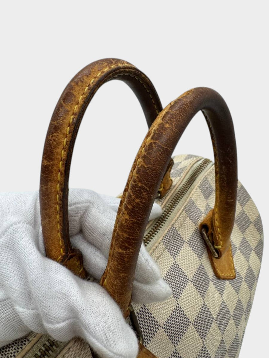 Louis Vuitton Damier Azur Speedy 25 Handtasche P3672 Tasche