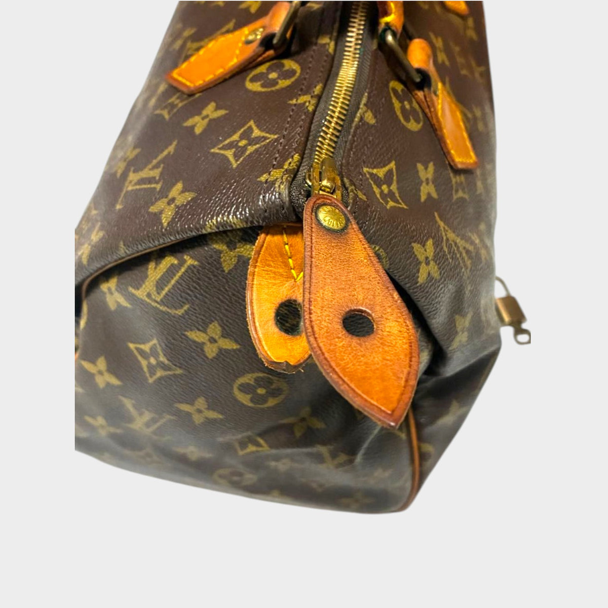 LOUIS VUITTON Monogram Speedy 30 Handbag, Made in France, Tasche