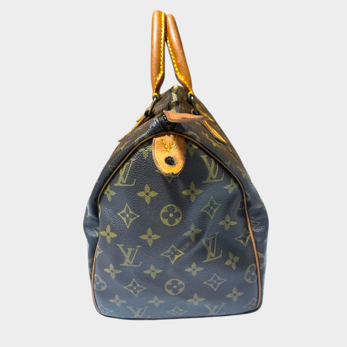 LOUIS VUITTON Monogram Speedy 30 Handbag, Made in France, Tasche