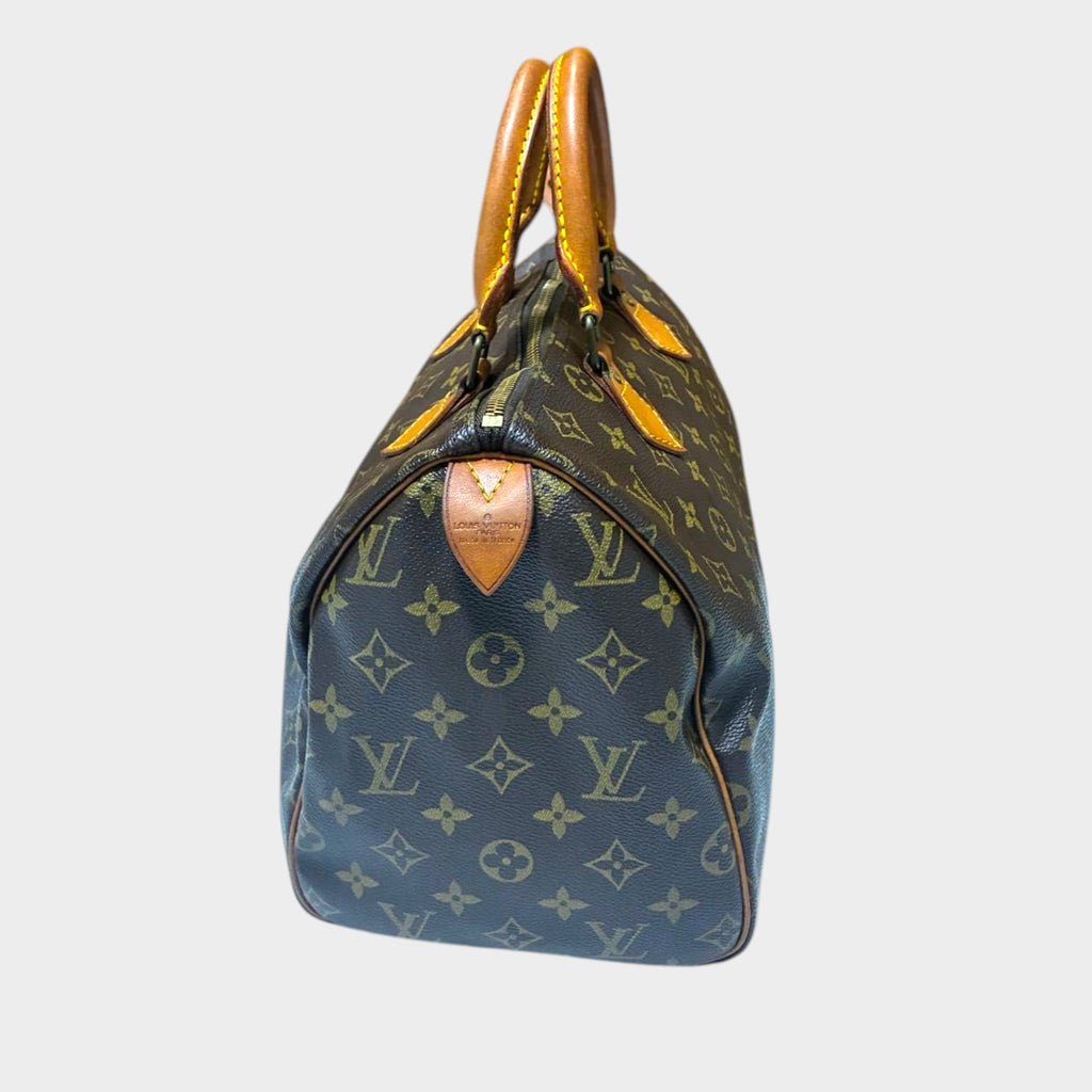 LOUIS VUITTON Monogram Speedy 30 Handbag, Made in France, Tasche