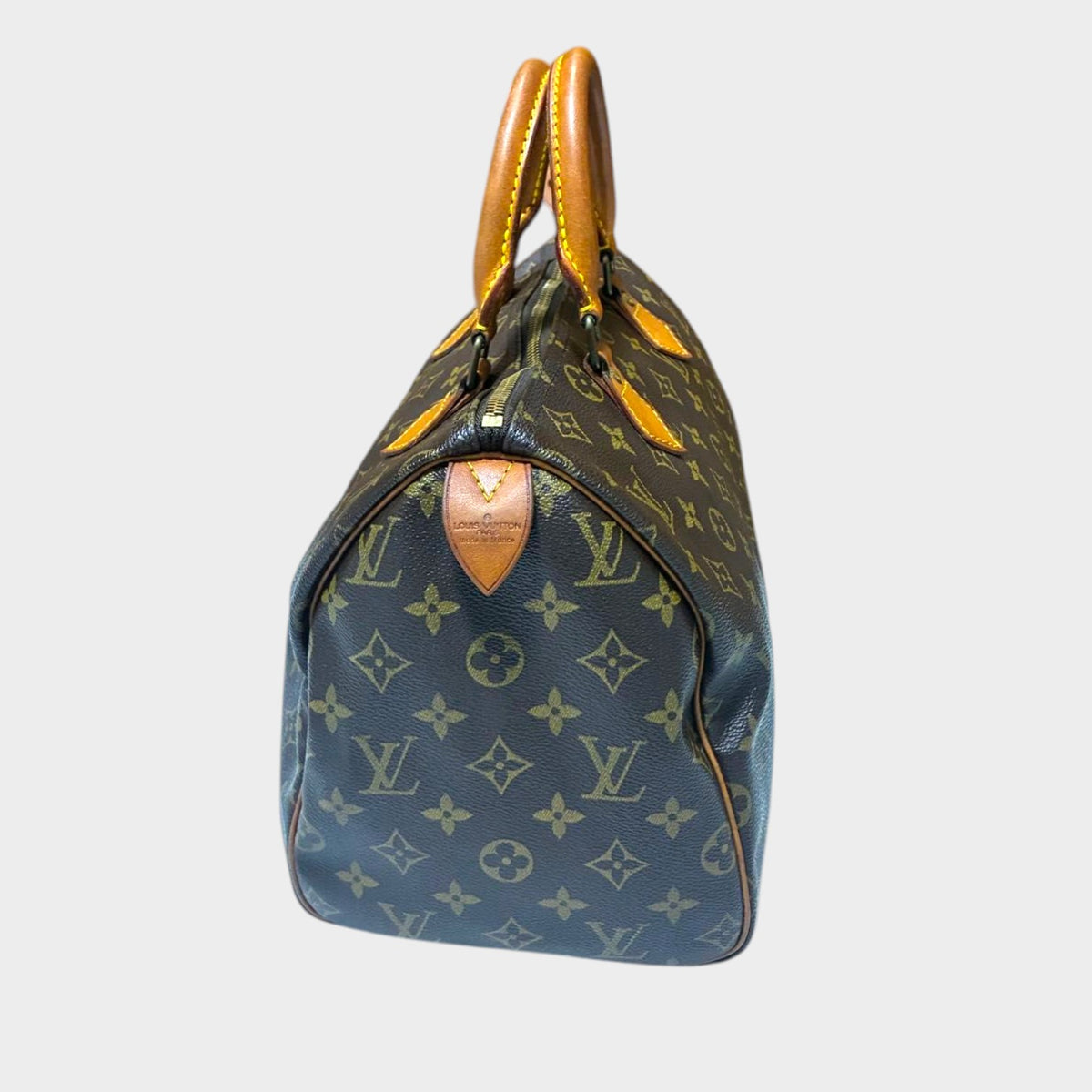 LOUIS VUITTON Monogram Speedy 30 Handbag, Made in France, Tasche