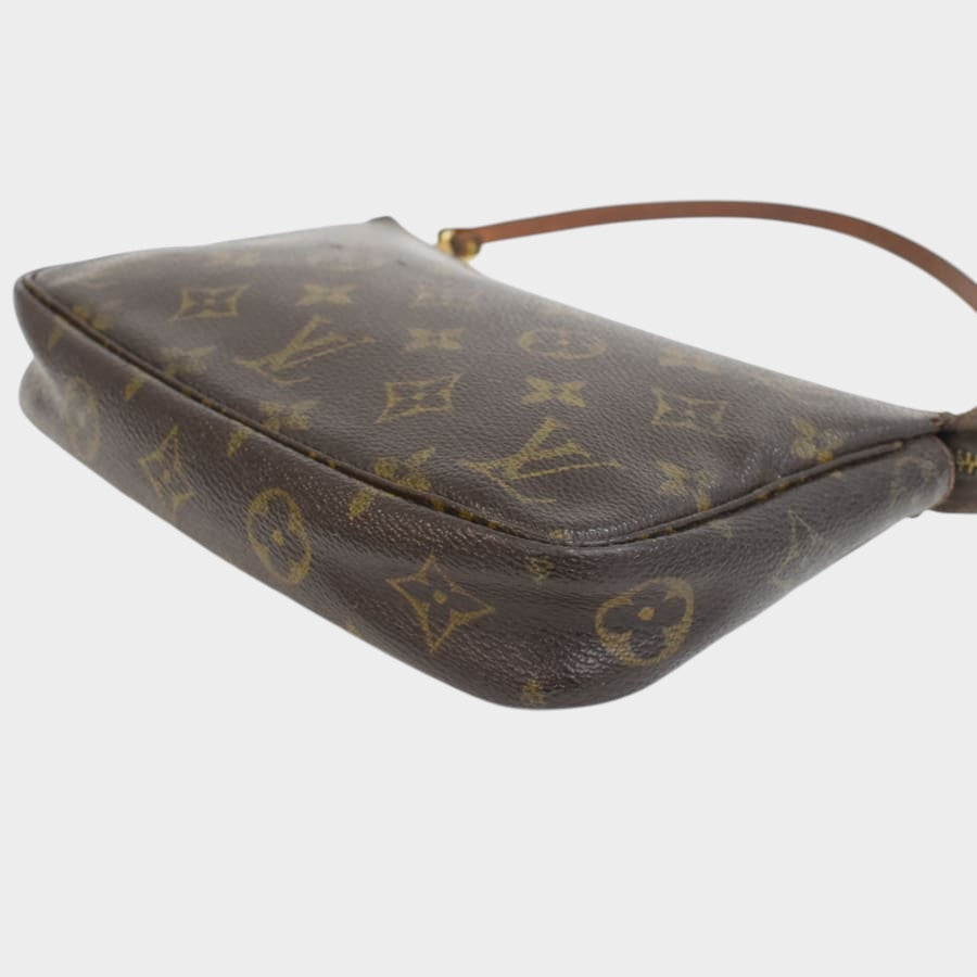 Louis Vuitton Pouch Handbag Pochette Accessoires M51980 Monogram Brown