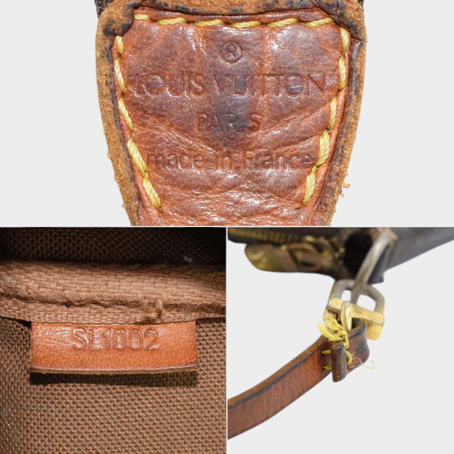 Louis Vuitton Pouch Handbag Pochette Accessoires M51980 Monogram Brown