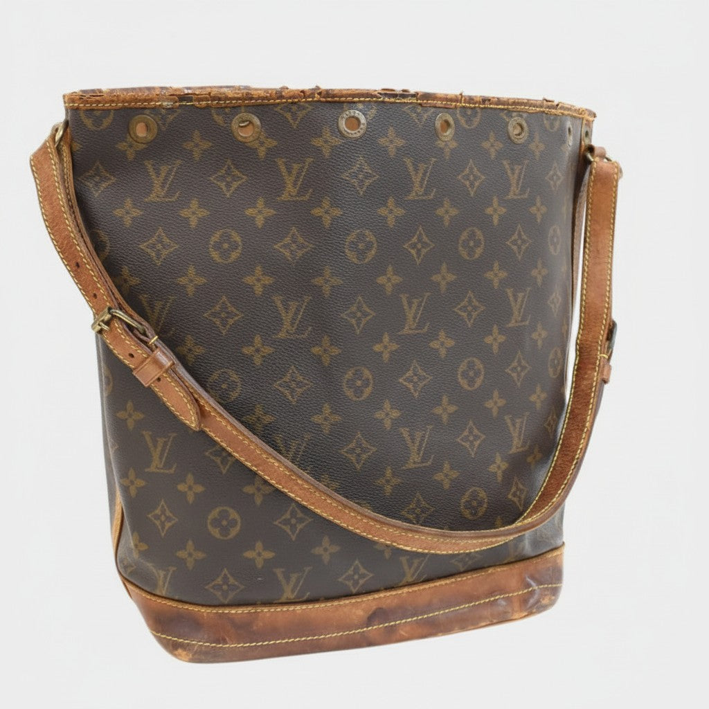 Louis Vuitton Shoulder Bag Noe M42224 Monogram Brown