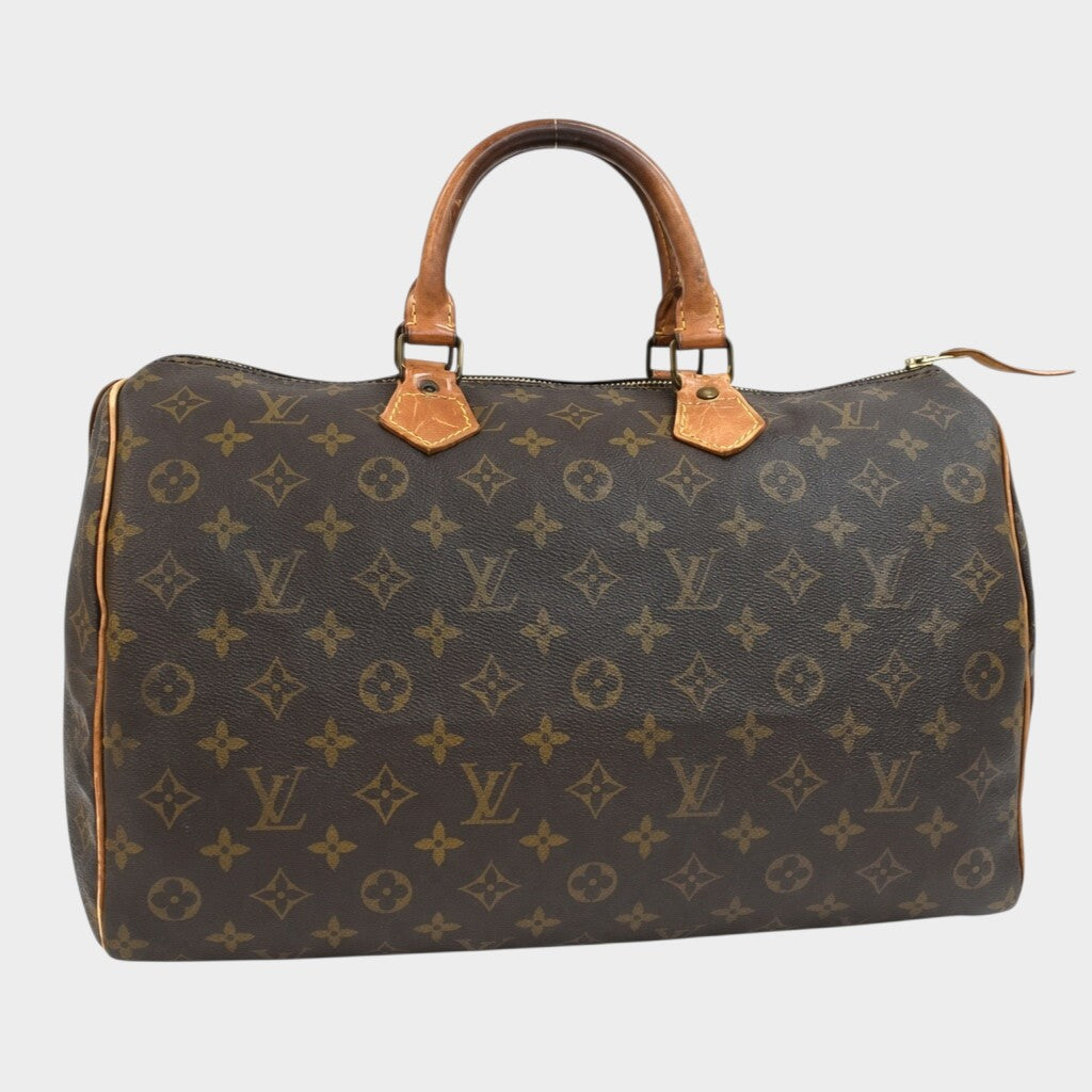 LOUIS VUITTON Louis Vuitton Speedy 35 Handbag M41524 Monogram Tasche