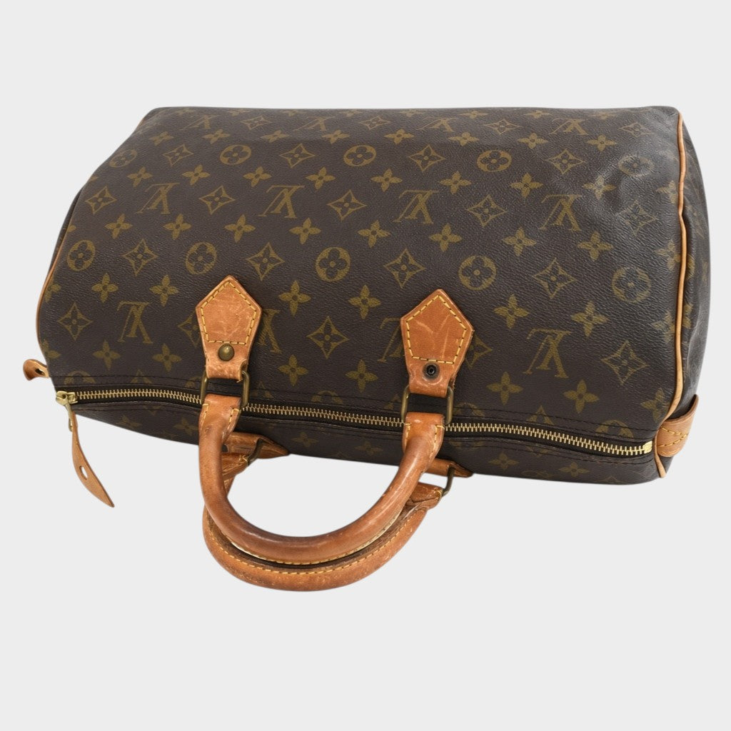 LOUIS VUITTON Louis Vuitton Speedy 35 Handbag M41524 Monogram Tasche