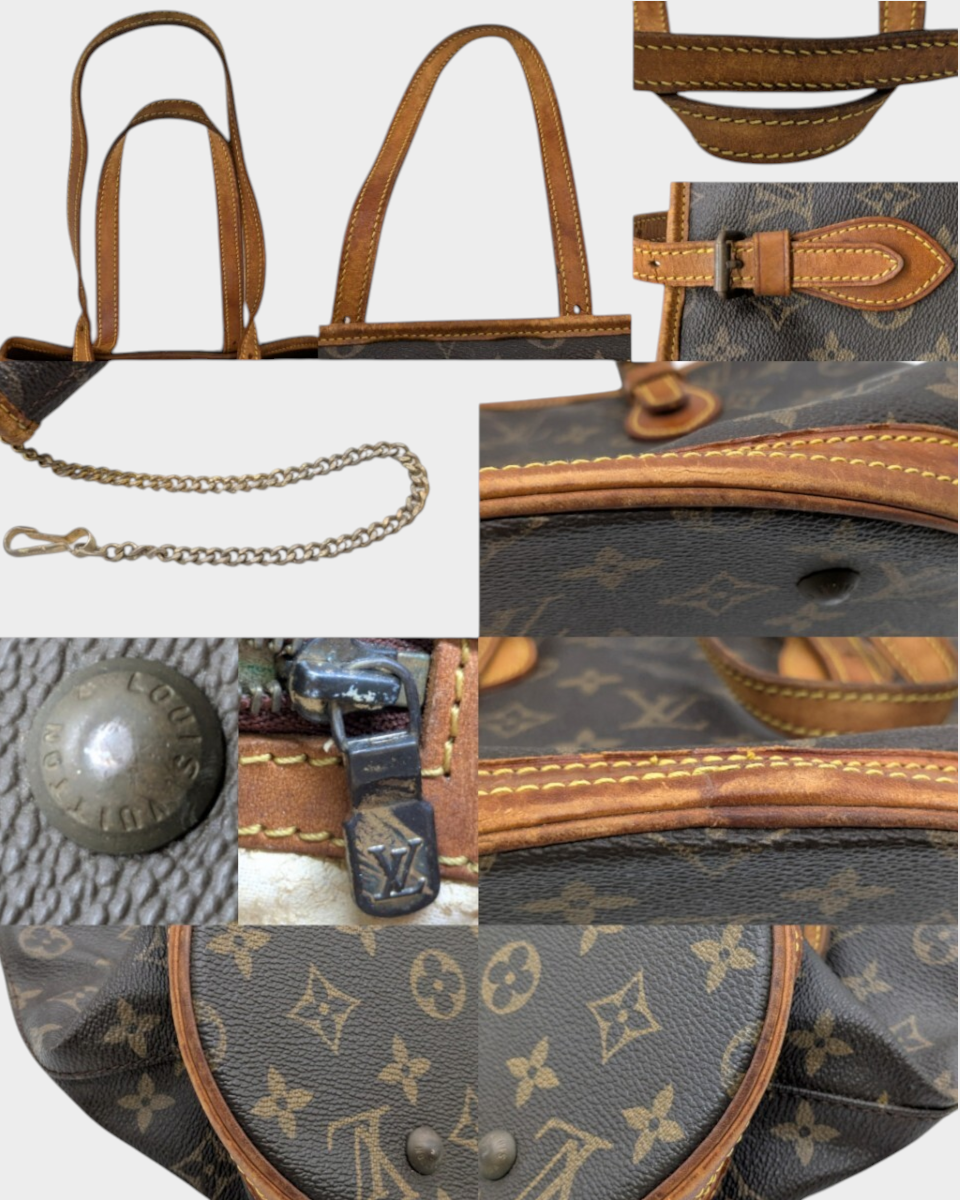 LOUIS VUITTON / VI864 Louis Vuitton Monogram Bucket PM Tasche Brown