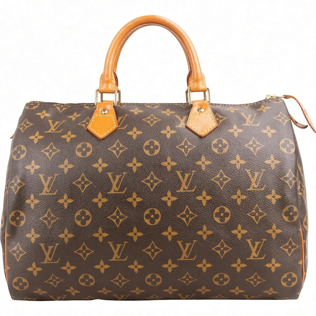 LOUIS VUITTON Speedy 35 Handbag SA841 M41107 Monogram Tasche
