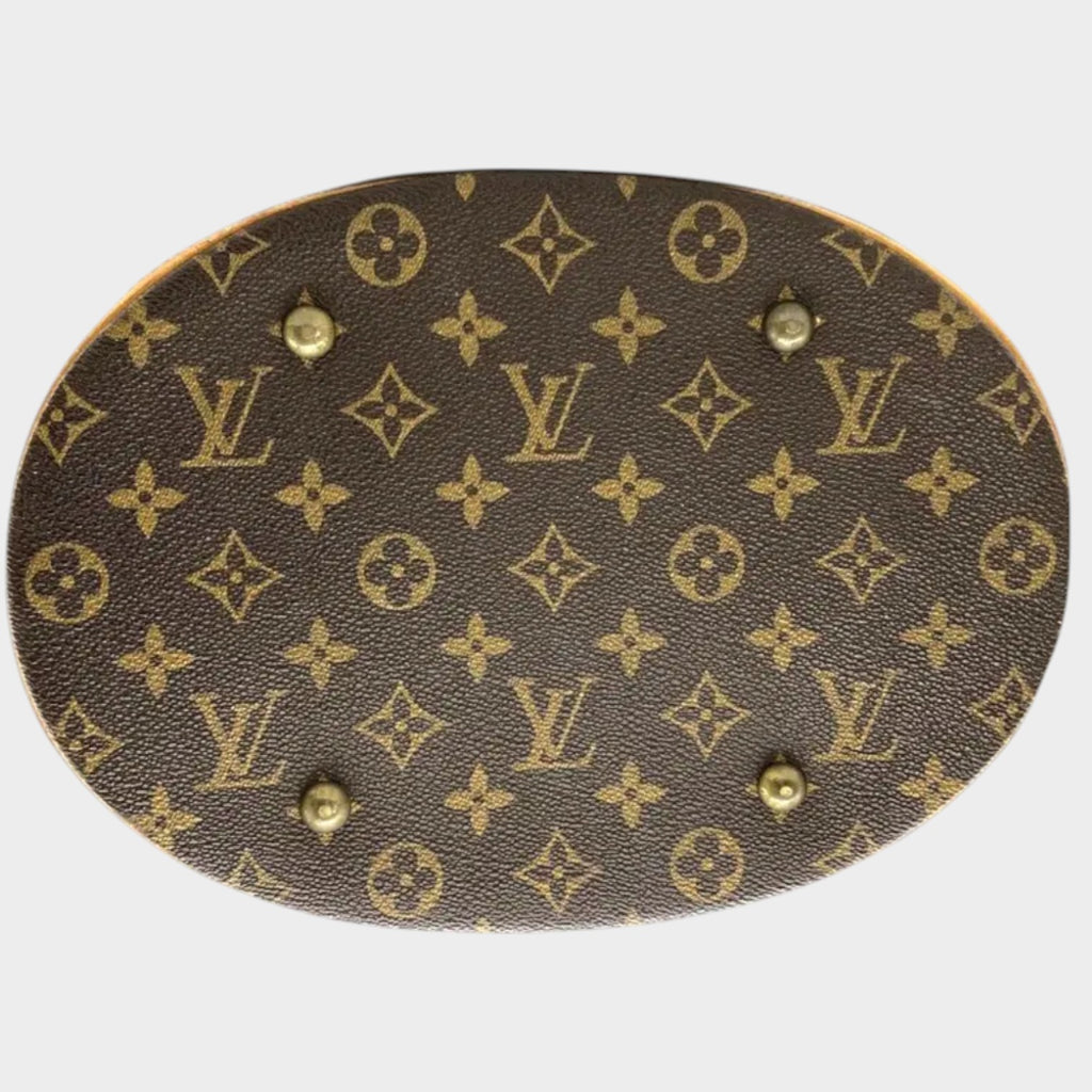 Louis Vuitton Monogram Bucket GM Tote with Pouch Tasche