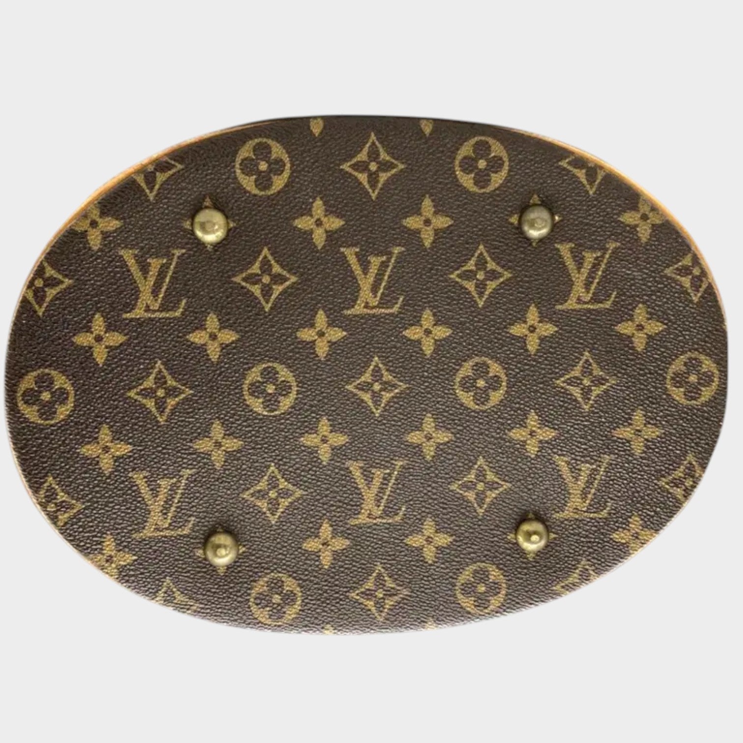 Louis Vuitton Monogram Bucket GM Tote with Pouch Tasche