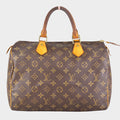LOUIS VUITTON Monogram Speedy 30 Handbag, Made in France, Tasche