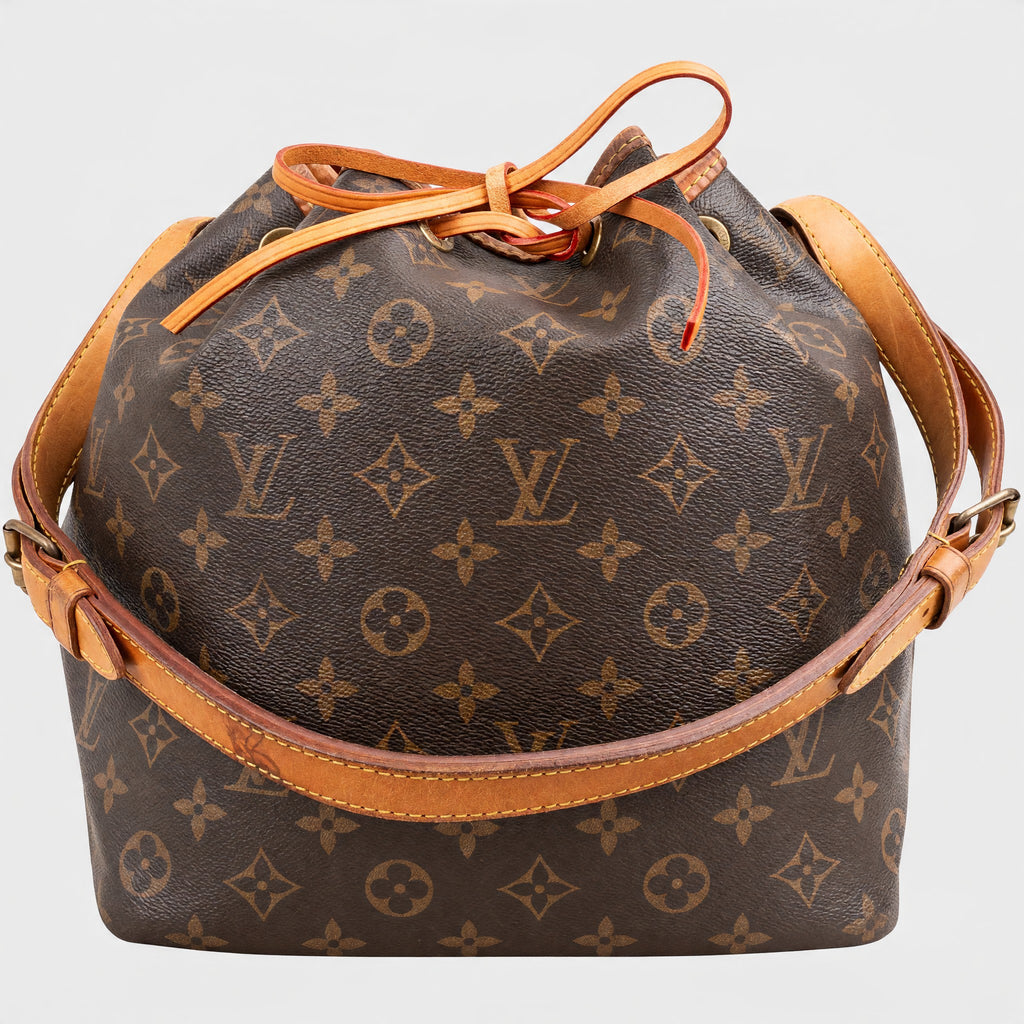 Louis Vuitton Monogram Petit Noé drawstring bag M42226 Tasche